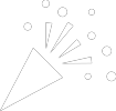 Mitarbeiterevents Icon von einer Konfettikanone